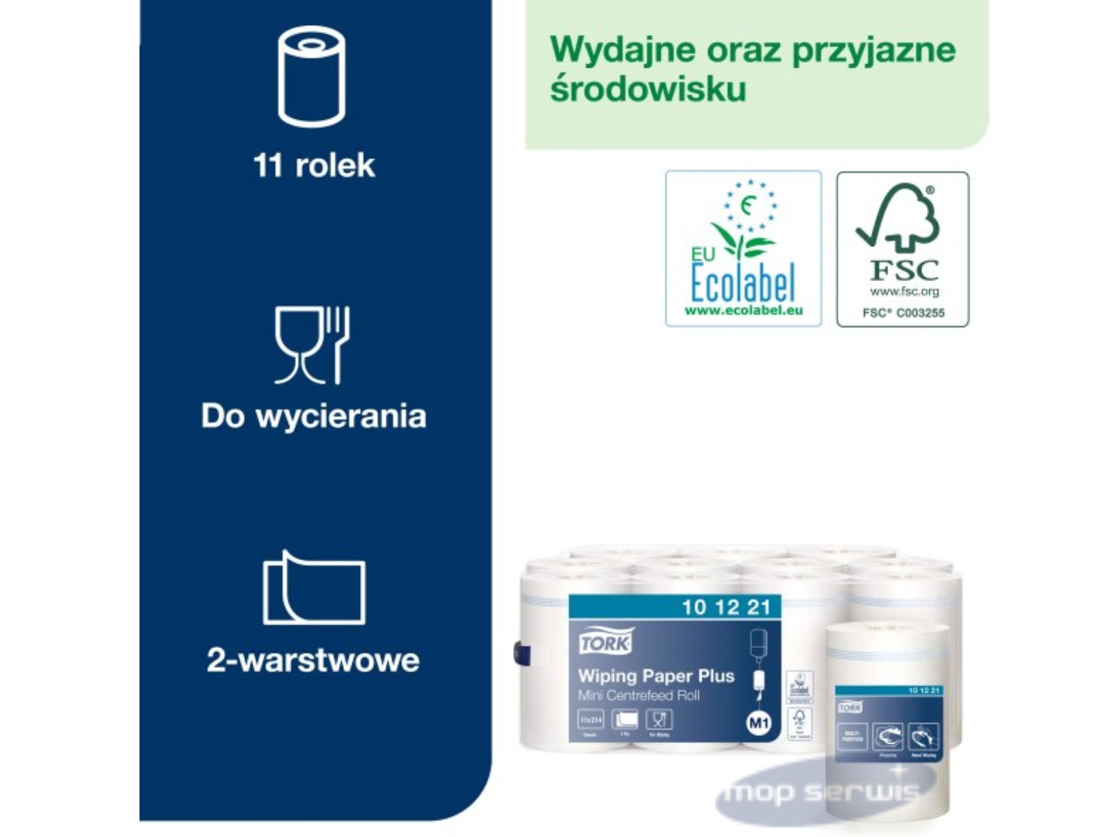 Ręcznik S 2W Tork 101221 Advanced 75m A11